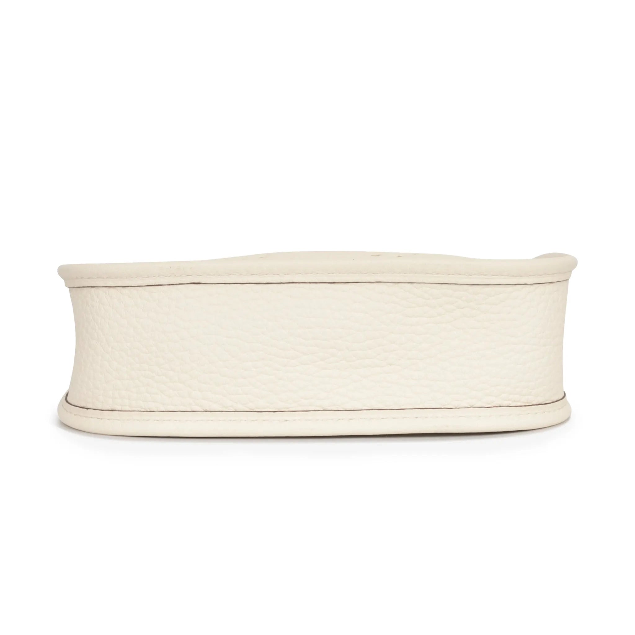 Bottom view of Hermes Paris Evelyne 16 Amazone Taurillon Clemence Leather Nata h069426ccde